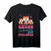 Große Schwester von Zwillingen 2024 T-Shirt mit Fuchs - Perfektes Geschenk zur Babyankündigung für das große Mädchen