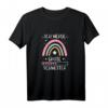 Ich werde Große Schwester 2024 Regenbogen T-Shirt - Süße Schwangerschaftsverkündung für Baby-News, Babyparty & Baby Shower