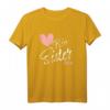 Big Sister 2024 Herz T-Shirt - Schwangerschaft Verkünden & Geschenk für die Große Schwester 2024