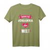 Beste Johanna der Welt T-Shirt - Perfektes Geschenk für Freundin, Frau, Schwester, Tante oder Nachbarin mit dem Vornamen Johanna