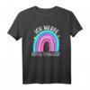Ich werde Große Schwester Regenbogen Baby T-Shirt für Babyparty & Geburt - Süßes Geschenk für die große Schwester