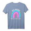 Ich werde Große Schwester Regenbogen Baby T-Shirt für Babyparty & Geburt - Süßes Geschenk für die große Schwester