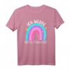 Ich werde Große Schwester Regenbogen Baby T-Shirt für Babyparty & Geburt - Süßes Geschenk für die große Schwester