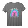 Ich werde Große Schwester Regenbogen Baby T-Shirt für Babyparty & Geburt - Süßes Geschenk für die große Schwester