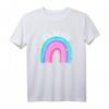 Ich werde Große Schwester Regenbogen Baby T-Shirt für Babyparty & Geburt - Süßes Geschenk für die große Schwester