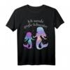 Große Schwester Meerjungfrau Geschenkidee - T-Shirt für Frauen und Mädchen zur Schwangerschaftsankündigung & Geschwisterfreude