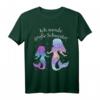Große Schwester Meerjungfrau Geschenkidee - T-Shirt für Frauen und Mädchen zur Schwangerschaftsankündigung & Geschwisterfreude