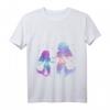 Große Schwester Meerjungfrau Geschenkidee - T-Shirt für Frauen und Mädchen zur Schwangerschaftsankündigung & Geschwisterfreude