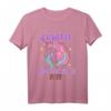 Kinder Unicorn Ich werde 2022 Große Schwester T-Shirt für Mädchen - Süßes Design zur Geschwisterankündigung & Babyparty Geschenk
