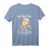 Kinder Faultier Ich Bin Die HapDog T-Shirt – Süßes Geschenk für große Schwester, Babyparty & Geburtstagsfeier