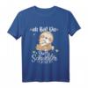 Kinder Faultier Ich Bin Die HapDog T-Shirt – Süßes Geschenk für große Schwester, Babyparty & Geburtstagsfeier