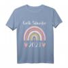 Kinder Große Schwester 2023 Regenbogen Geschenk - Geburt Ankündigung T-Shirt für Mädchen, Baby Shower & Babyparty Geschenkidee