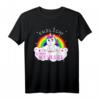 Endlich Große Schwester Einhorn T-Shirt – Perfektes Geschenk zur Babyankündigung für kleine Mädchen