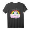 Endlich Große Schwester Einhorn T-Shirt – Perfektes Geschenk zur Babyankündigung für kleine Mädchen