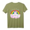 Endlich Große Schwester Einhorn T-Shirt – Perfektes Geschenk zur Babyankündigung für kleine Mädchen