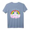 Endlich Große Schwester Einhorn T-Shirt – Perfektes Geschenk zur Babyankündigung für kleine Mädchen
