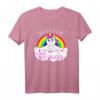 Endlich Große Schwester Einhorn T-Shirt – Perfektes Geschenk zur Babyankündigung für kleine Mädchen