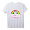 Endlich Große Schwester Einhorn T-Shirt – Perfektes Geschenk zur Babyankündigung für kleine Mädchen