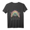 Kinder Ich Werde Große Schwester Boho Regenbogen T-Shirt 2023 – Süßes Ankündigungsgeschenk für werdende große Schwester