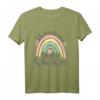 Kinder Ich Werde Große Schwester Boho Regenbogen T-Shirt 2023 – Süßes Ankündigungsgeschenk für werdende große Schwester