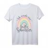 Kinder Ich Werde Große Schwester Boho Regenbogen T-Shirt 2023 – Süßes Ankündigungsgeschenk für werdende große Schwester
