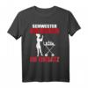 Schwester Rabiata im Einsatz Pflege Krankenschwester T-Shirt – Lustiges Geschenk für Pflegepersonal, Ärzte & Altenpflegerinnen zum Geburtstag, Weihnachten oder Abschied