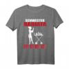 Schwester Rabiata im Einsatz Pflege Krankenschwester T-Shirt – Lustiges Geschenk für Pflegepersonal, Ärzte & Altenpflegerinnen zum Geburtstag, Weihnachten oder Abschied