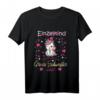 Kinder Einhorn Herz Geschenk Mädchen - Ich werde Große Schwester 2021 T-Shirt für neugeborene Geschwister, perfekte Geburtstags- und Schwangerschaftsüberraschung