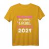 Kinder Ich werde eine große Schwester 2021 Schmetterling Butterfly T-Shirt – Perfektes Geschenk für zukünftige große Schwestern