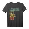 11 Jahre Geburtstag Shirt Geschenk - Legendär Seit April 2010 Vintage T-Shirt für Jungen & Mädchen, perfekte Geschenkidee zum 11. Geburtstag