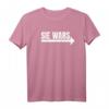 Sie wars | Pfeil rechts | Lustiges Partnerlook T-Shirt für Geschwister, Paare & Familien - Witziges Outfit für Bruder und Schwester