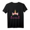 Kinder Einhorn Große Schwester Mädchen T-Shirt - Witziges Geschenk zur Schwangerschaft & für die neue Geschwisterrolle