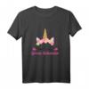 Kinder Einhorn Große Schwester Mädchen T-Shirt - Witziges Geschenk zur Schwangerschaft & für die neue Geschwisterrolle
