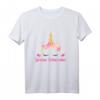 Kinder Einhorn Große Schwester Mädchen T-Shirt - Witziges Geschenk zur Schwangerschaft & für die neue Geschwisterrolle