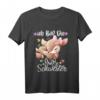 Kinder Reh Hirsch Ich Bin Die Große Schwester T-Shirt – Süßes Geschenk zur Geburt und Babyparty für Mädchen