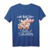 Kinder Reh Hirsch Ich Bin Die Große Schwester T-Shirt – Süßes Geschenk zur Geburt und Babyparty für Mädchen