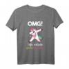 Kinder Große Schwester Einhorn T-Shirt - Lustiges Geschenk für Werdende Schwester & Geschwisterliebhaber