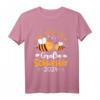 Kinder Ich werde eine große Schwester 2024 Sweet Bee Girl T-Shirt – Perfekt für die Ankündigung der Geschwisterschaft