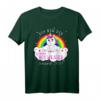 Ich Bin Die Große Schwester Nochmal 2020 Einhorn T-Shirt – Perfektes Geschenk für große Schwestern zum Geburtstag, Weihnachten und Familienfest