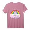 Ich Bin Die Große Schwester Nochmal 2020 Einhorn T-Shirt – Perfektes Geschenk für große Schwestern zum Geburtstag, Weihnachten und Familienfest