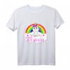 Ich Bin Die Große Schwester Nochmal 2020 Einhorn T-Shirt – Perfektes Geschenk für große Schwestern zum Geburtstag, Weihnachten und Familienfest