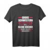 Große Schwester, kleiner Bruder T-Shirt - Lustiges Geschwister-Design mit Sprüchen für Brüder und Schwestern