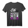 Frauen LGBT Halloween Skelett T-Shirt mit Kaffee-Motiv - Lustiges Halloween-Outfit für Frauen, Mütter, Schwestern und LGBT Gemeinschaft