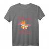 Kinder Ich werde große Schwester Fuchs T-Shirt für Mädchen – Perfekt für Babyparty, Schwangerschaft und Geburt des Neugeborenen