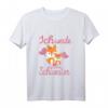 Kinder Ich werde große Schwester Fuchs T-Shirt für Mädchen – Perfekt für Babyparty, Schwangerschaft und Geburt des Neugeborenen