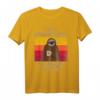 I Hate Morning People Faultier Spruch Sleepy Sloth Retro T-Shirt – Lustiges Geschenk für Morgenmuffel, Kaffee- und Faultierliebhaber zu Weihnachten oder Geburtstag