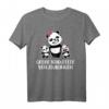 Große Schwester von Zwillingen Panda Geschenk T-Shirt - Lustiges Geschenk für Panda-Liebhaberinnen & Zwillingsgeschwister