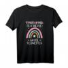 Ich werde Große Schwester 2024 Regenbogen Babyfeier T-Shirt – Perfekte Ankündigung für die Schwangerschaft & Baby Shower Geschenk