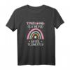 Ich werde Große Schwester 2024 Regenbogen Babyfeier T-Shirt – Perfekte Ankündigung für die Schwangerschaft & Baby Shower Geschenk