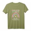 Ich werde Große Schwester 2024 Regenbogen Babyfeier T-Shirt – Perfekte Ankündigung für die Schwangerschaft & Baby Shower Geschenk